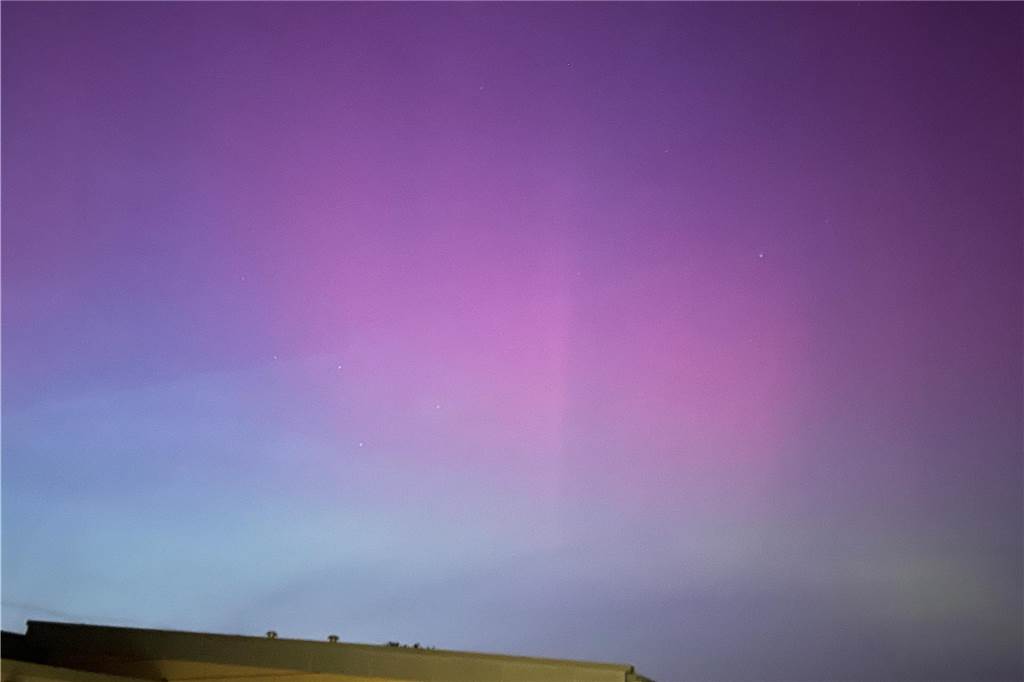 Polarlichter über Dorsten: Schicken Sie uns Ihre Fotos!