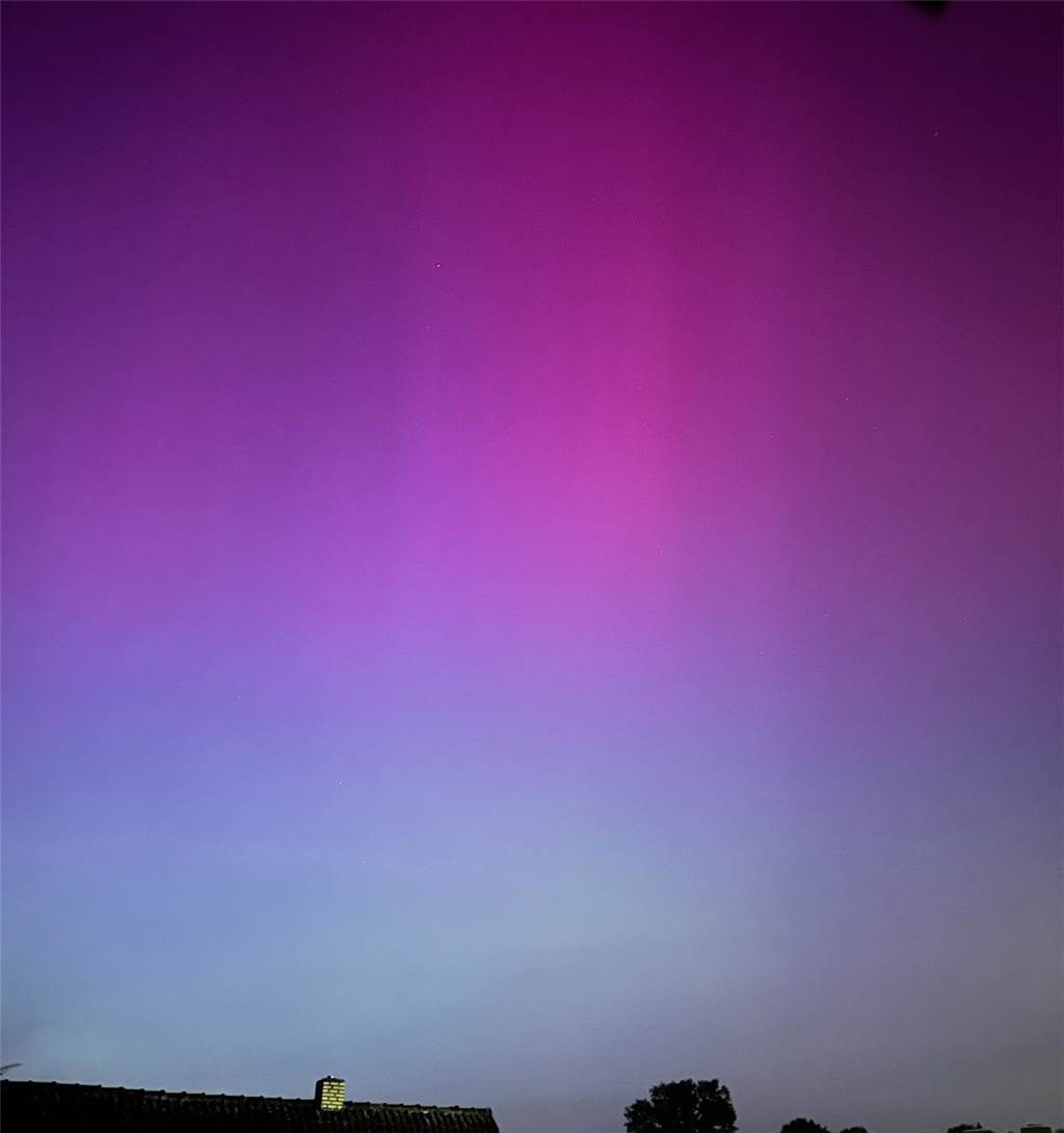 Polarlichter über Haltern: Schicken Sie uns Ihre Fotos!