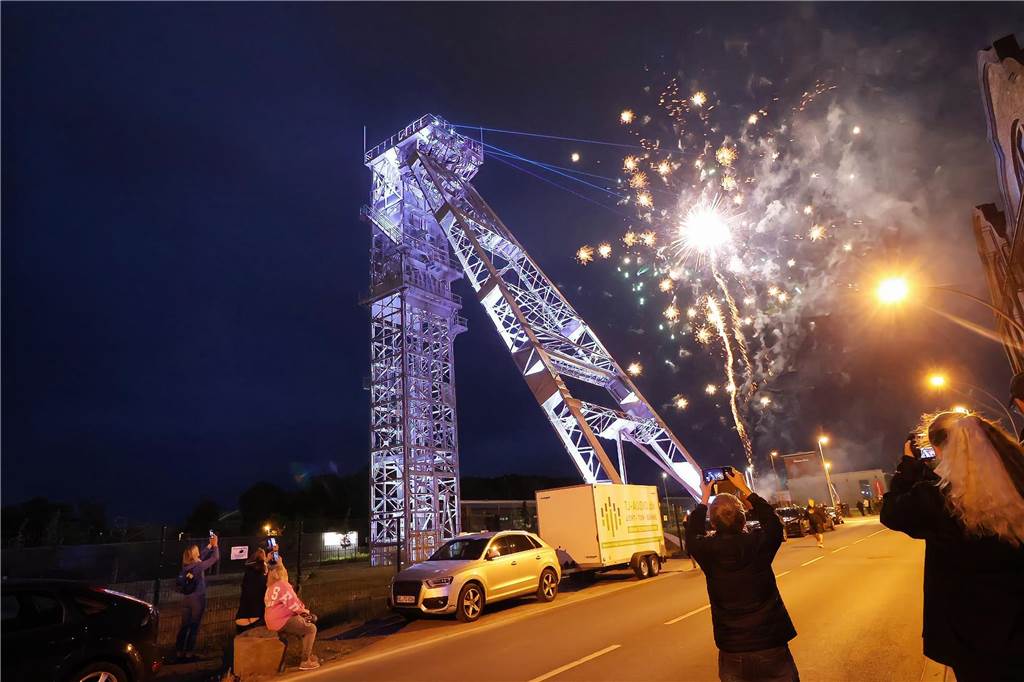 Die besten Bilder der Extraschicht in Dorsten