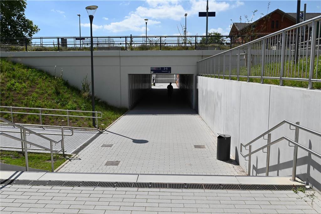 Der neue Bahnhofsvorplatz in Dorsten ist fertig