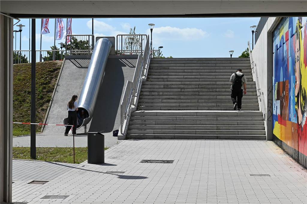 Der neue Bahnhofsvorplatz in Dorsten ist fertig