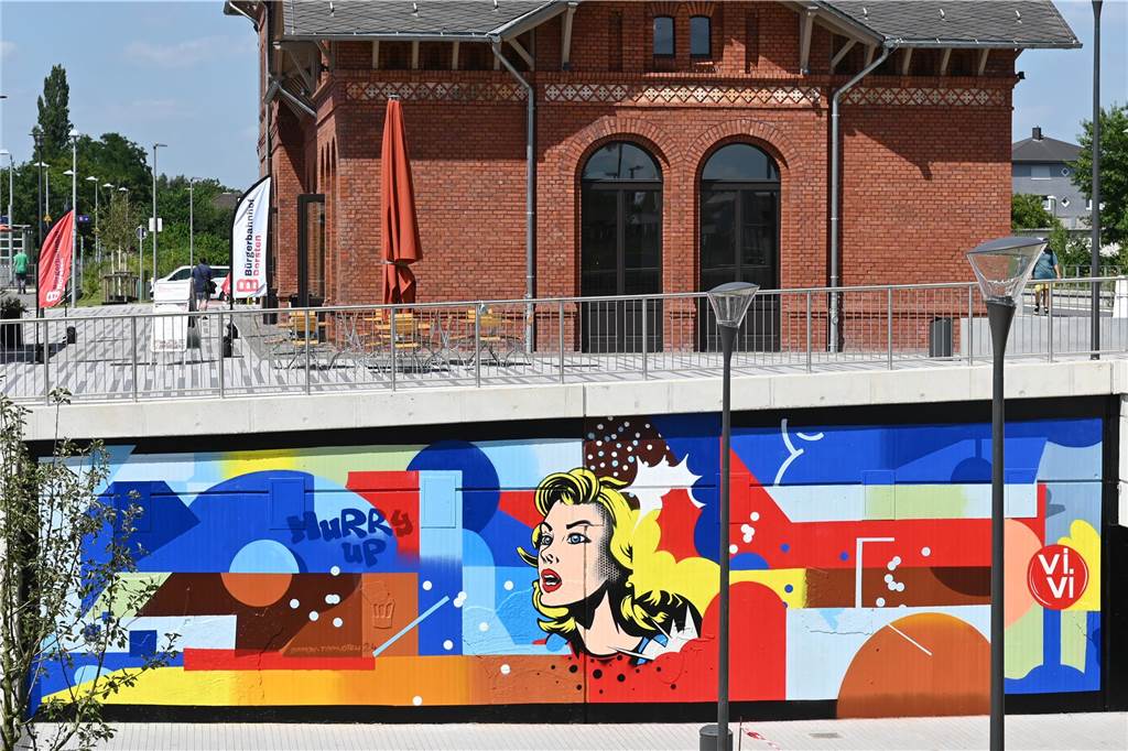 Der neue Bahnhofsvorplatz in Dorsten ist fertig
