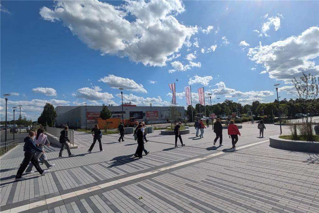 Der neue Bahnhofsvorplatz in Dorsten ist fertig