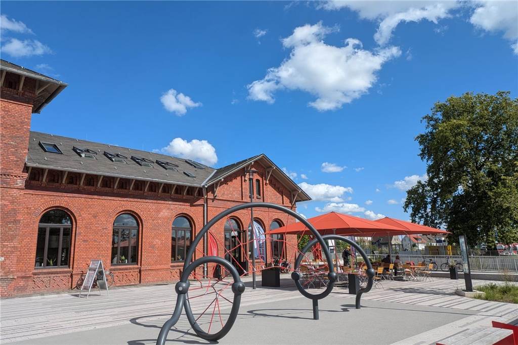 Der neue Bahnhofsvorplatz in Dorsten ist fertig