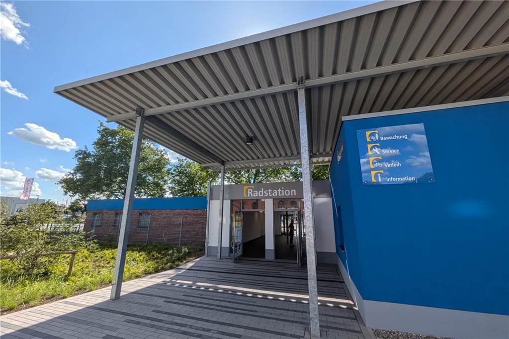 Der neue Bahnhofsvorplatz in Dorsten ist fertig