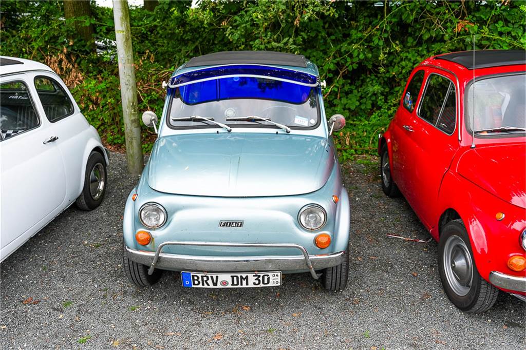 Fiatfreunde laden zum Treffen ein: Über 100 Fiats in Köckelwick