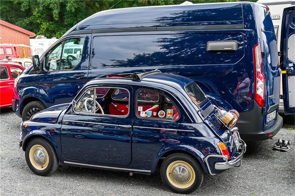 Fiatfreunde laden zum Treffen ein: Über 100 Fiats in Köckelwick