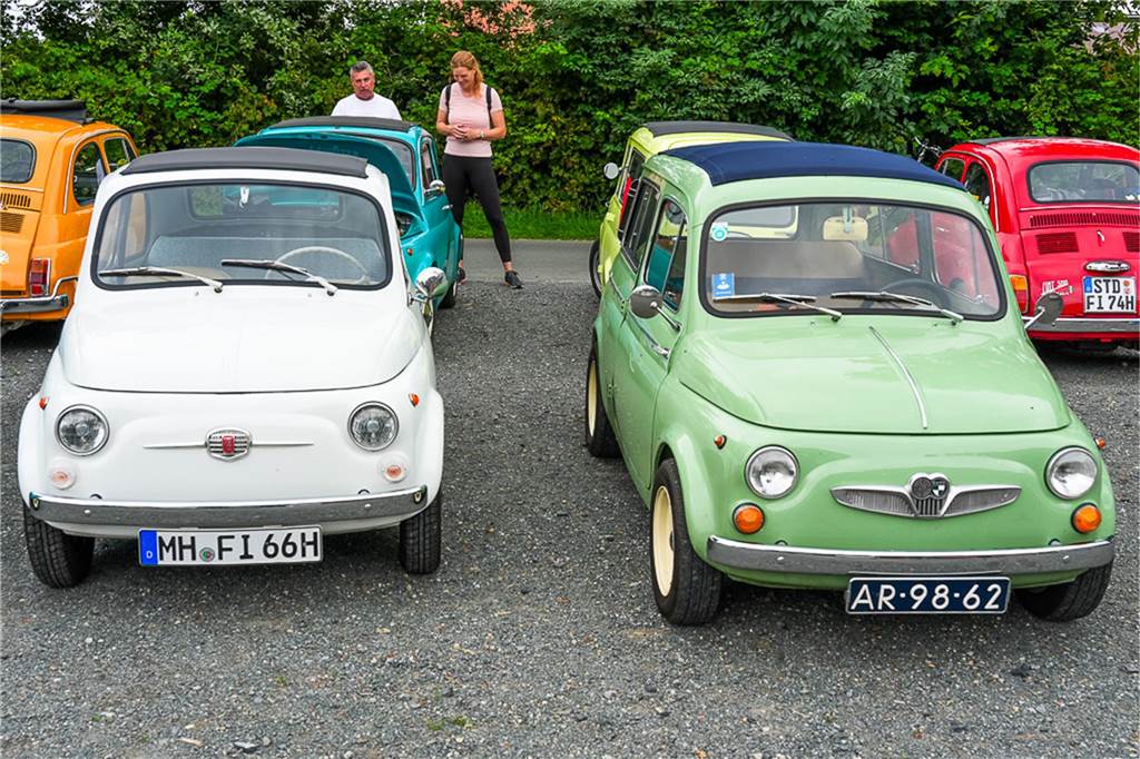 Fiatfreunde laden zum Treffen ein: Über 100 Fiats in Köckelwick