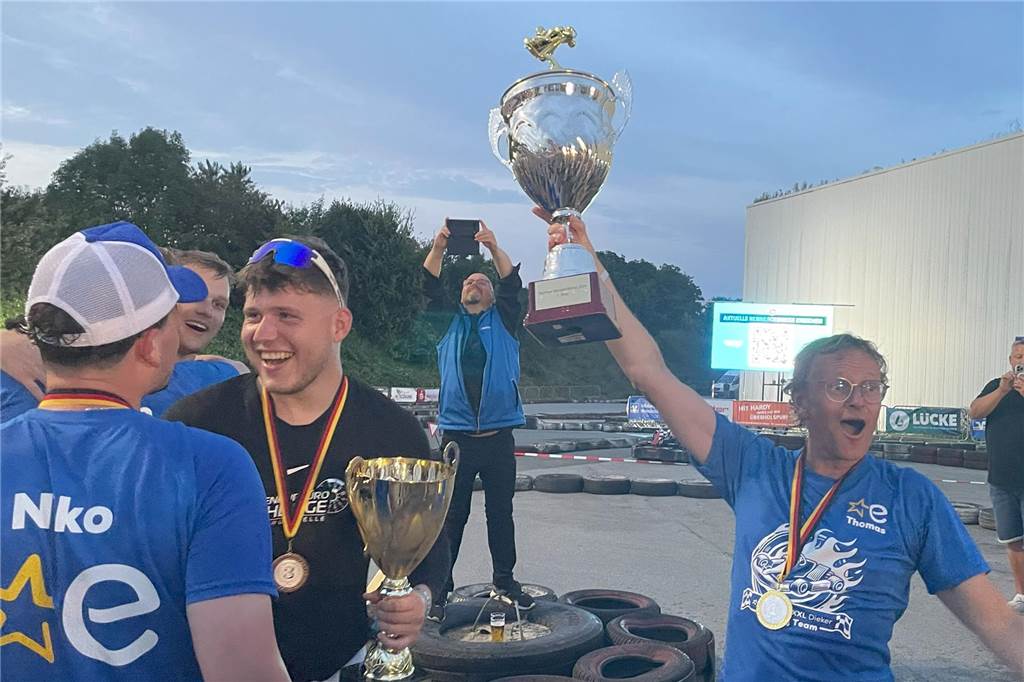 Spannung bis in die letzte Runde: Das sind die Sieger beim „Kart Race Stadtlohn“