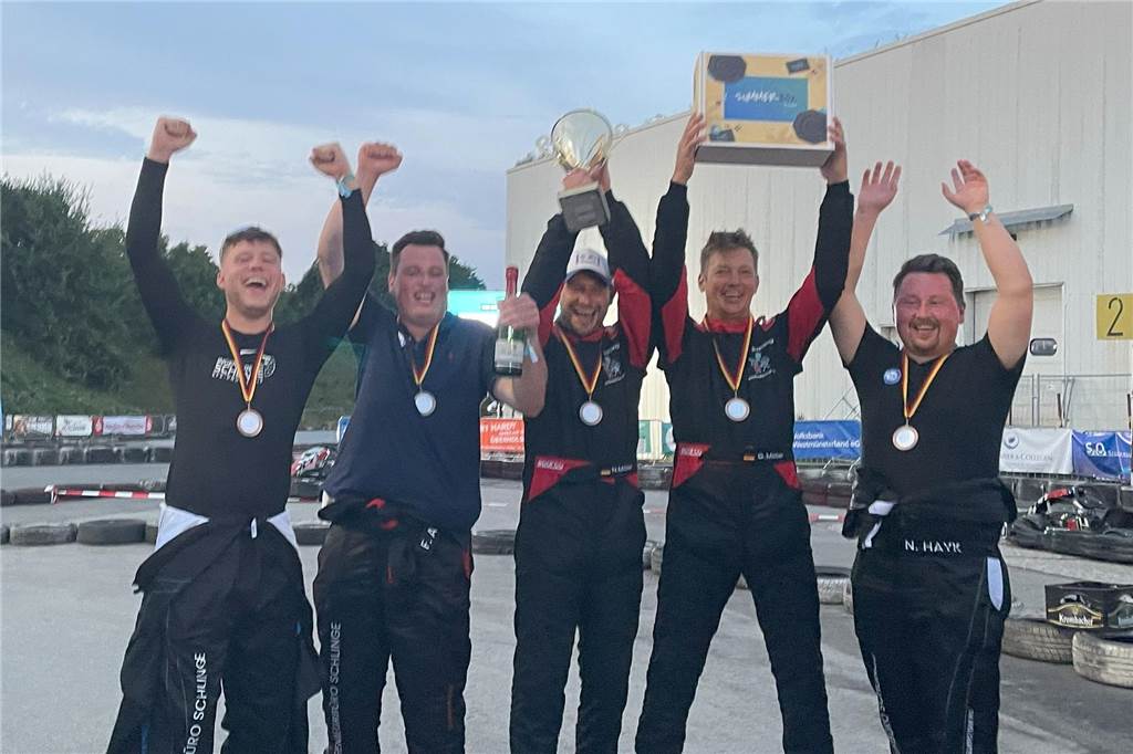 Spannung bis in die letzte Runde: Das sind die Sieger beim „Kart Race Stadtlohn“