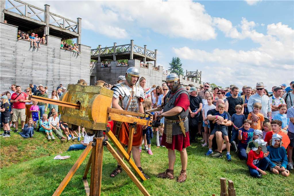 „Brot und Spiele“ bei Römertagen in Haltern: Die beeindruckendsten Bilder aus dem Römermuseum