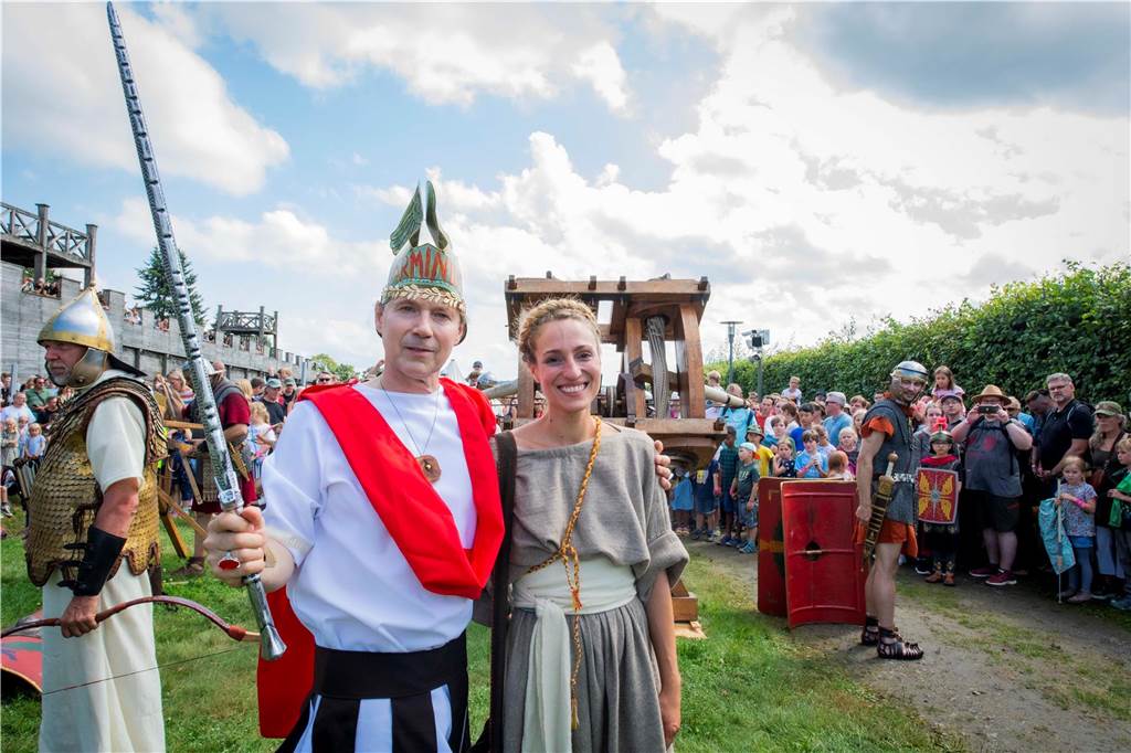 „Brot und Spiele“ bei Römertagen in Haltern: Die beeindruckendsten Bilder aus dem Römermuseum