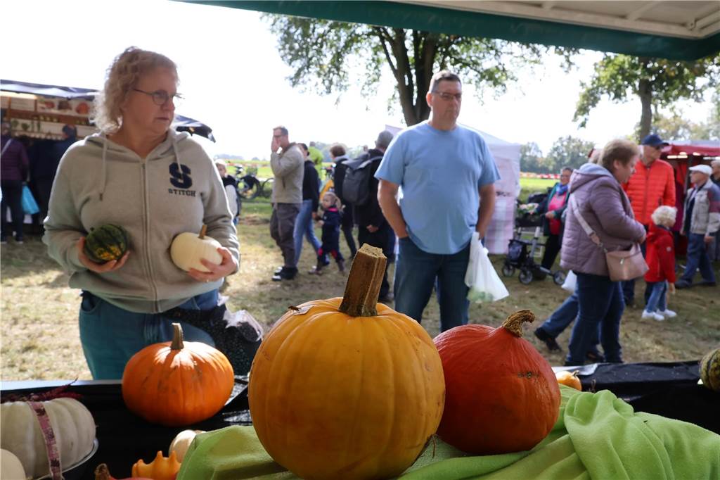 Viele Fotos vom Bauernmarkt in Raesfeld-Erle: Zahlreiche Besucher am Hof Stegerhoff