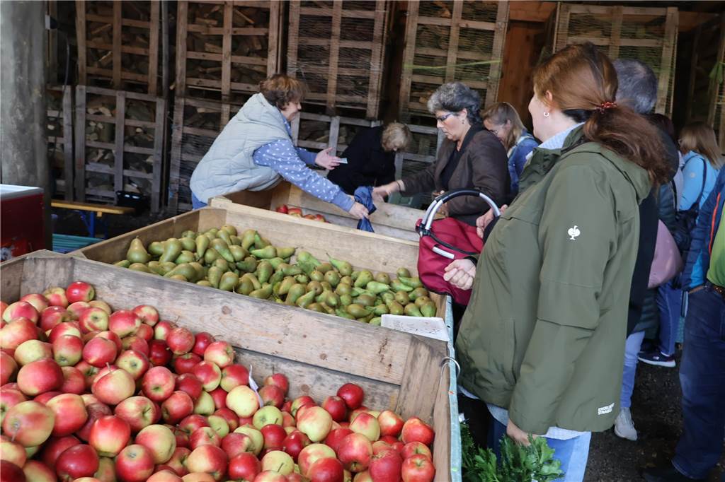 Viele Fotos vom Bauernmarkt in Raesfeld-Erle: Zahlreiche Besucher am Hof Stegerhoff