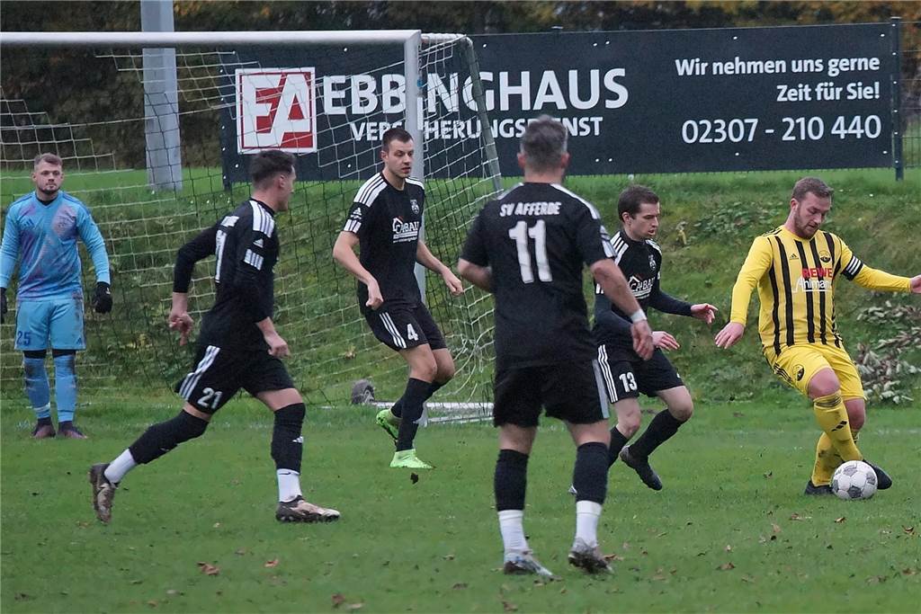 SuS Kaiserau II jubelt in der Nachspieltzeit: SV Afferde spielt erstmals seit zwei Jahren remis