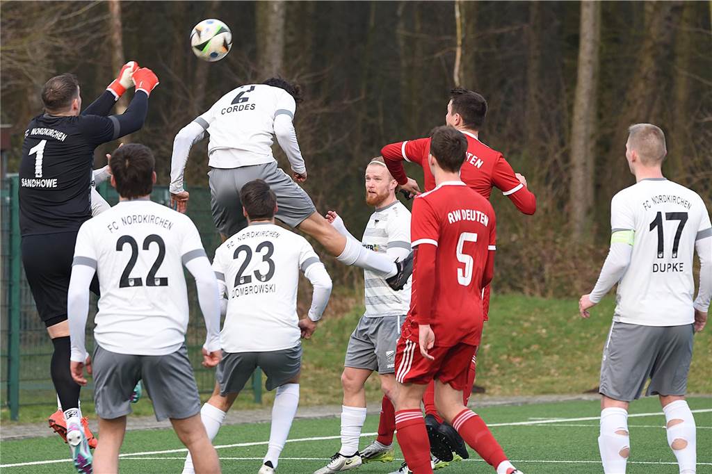 Dämpfer für den FC Nordkirchen in Bildern