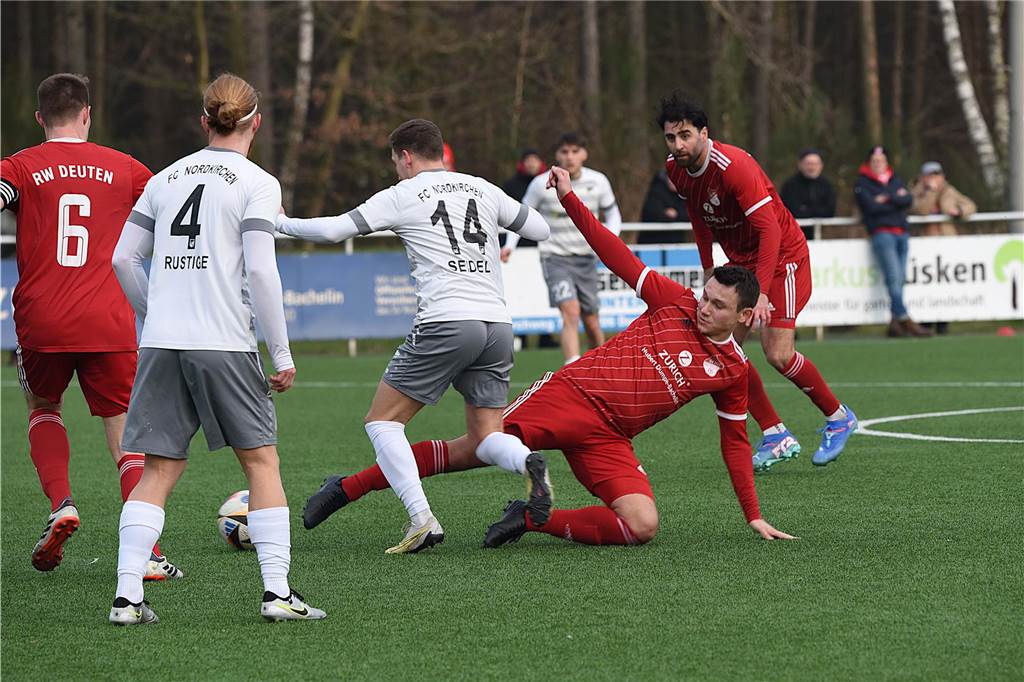Dämpfer für den FC Nordkirchen in Bildern