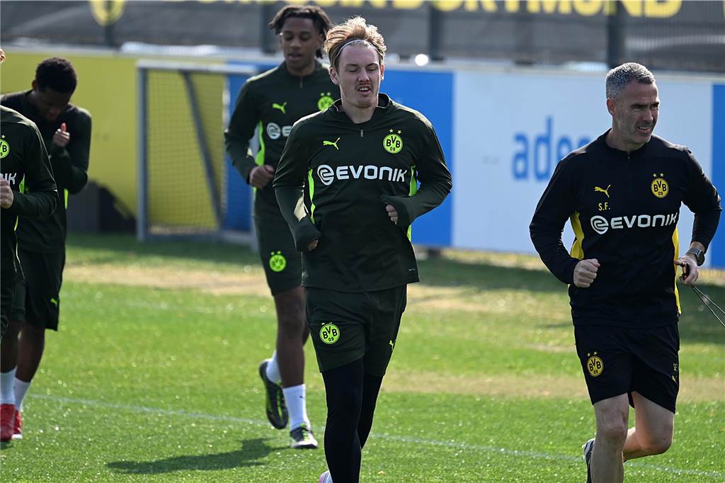BVB-Training vor Barcelona-Rückspiel: Überraschender Motivationsbesuch – Stammspieler fehlt