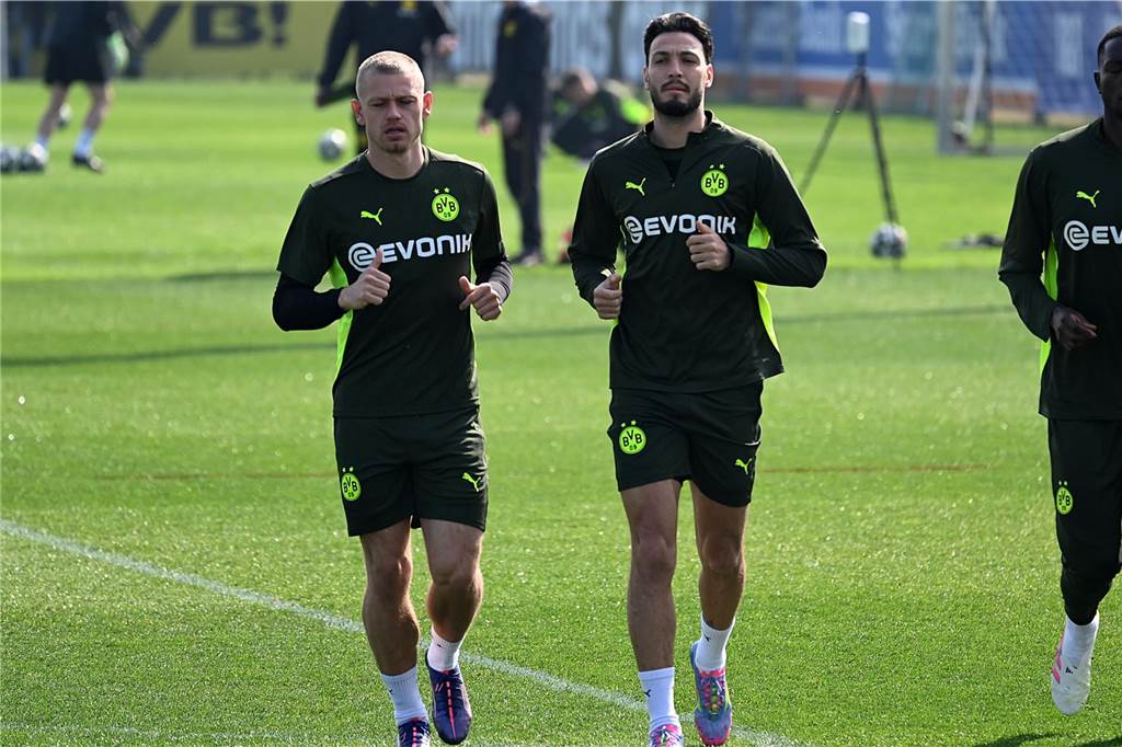 BVB-Training vor Barcelona-Rückspiel: Überraschender Motivationsbesuch – Stammspieler fehlt