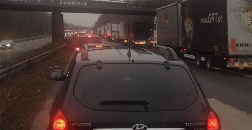 Auffahrt zur A1 in Ascheberg wieder frei Auffahrt zur A1 in Ascheberg wieder frei
