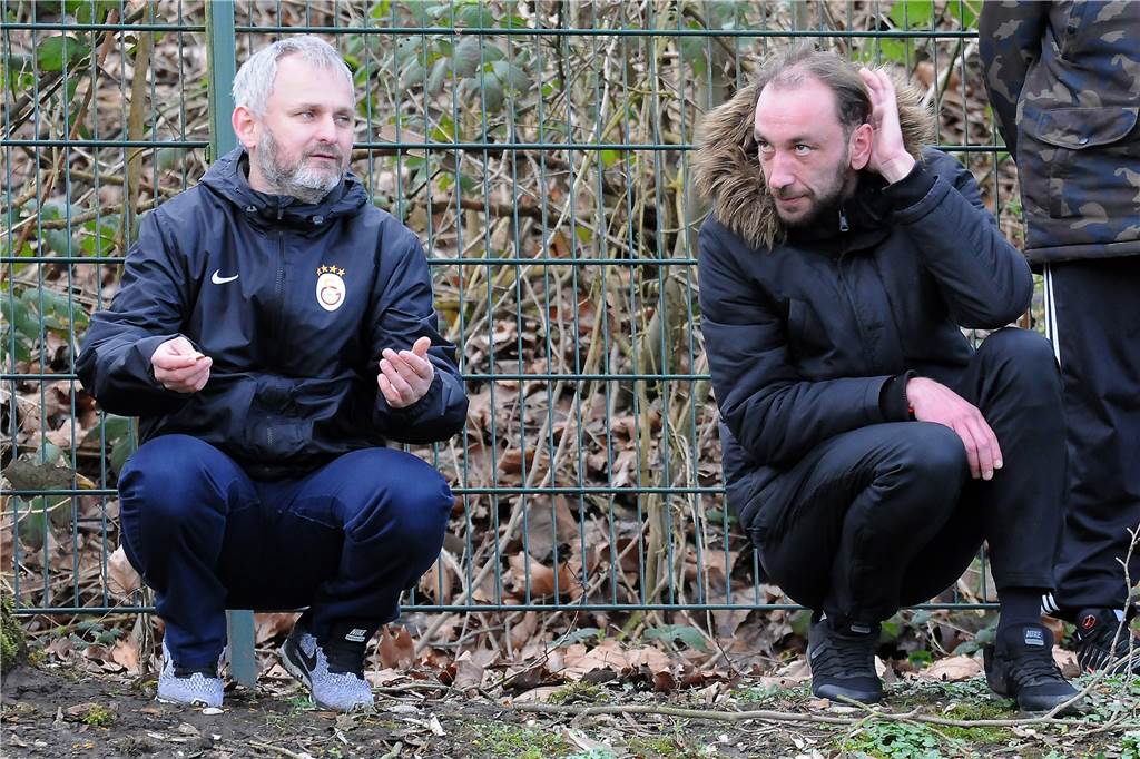 Warum Eintracht Ickern II sich nicht als Abstiegskandidat sieht Bilden das Trainer-Duo von Eintracht Ickern II: Cemal Cicibas (l.) und Sascha Schöner.