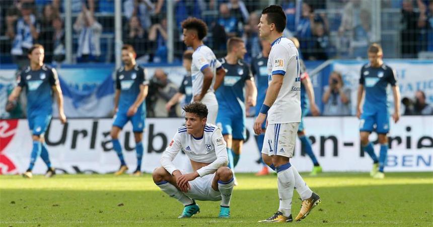 Bilder der Bundesliga-Partie zwischen der TSG 1899 Hoffenheim und dem FC Schalke 04.