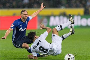 Bilder der Bundesligapartie zwischen Borussia Mönchengladbach und dem FC Schalke 04.