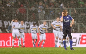 Bilder der Bundesligapartie zwischen Borussia Mönchengladbach und dem FC Schalke 04.