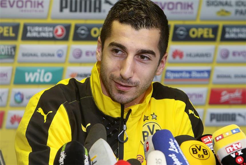 BVB-Boss Watzke: Mkhitaryan muss bleiben Bilder der BVB-Pressekonferenz mit Henrikh Mkhitaryan und Thomas Tuchel.