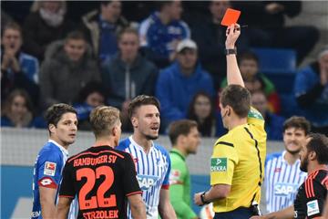 Bilder der Partie 1899 Hoffenheim gegen den Hamburger SV.