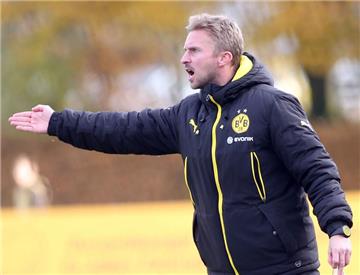 Bilder der Youth-League-Partie zwischen Borussia Dortmund und Sporting Lissabon.