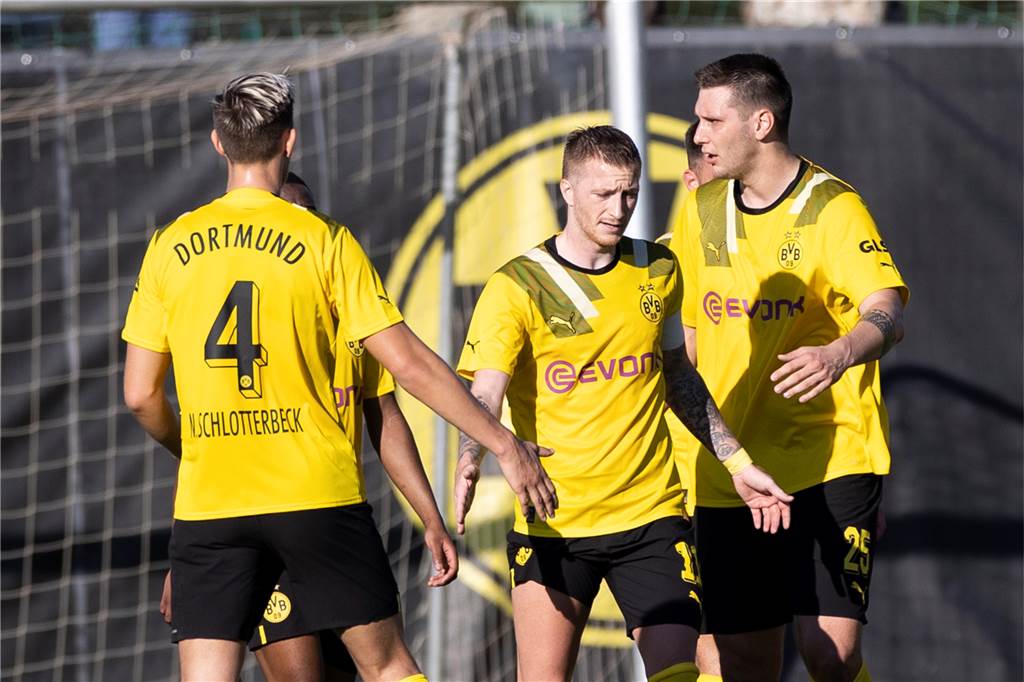 Bilder des BVB-Testspiels gegen den FC Basel.