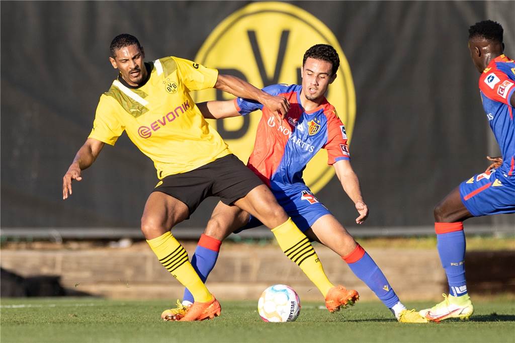 Bilder des BVB-Testspiels gegen den FC Basel.