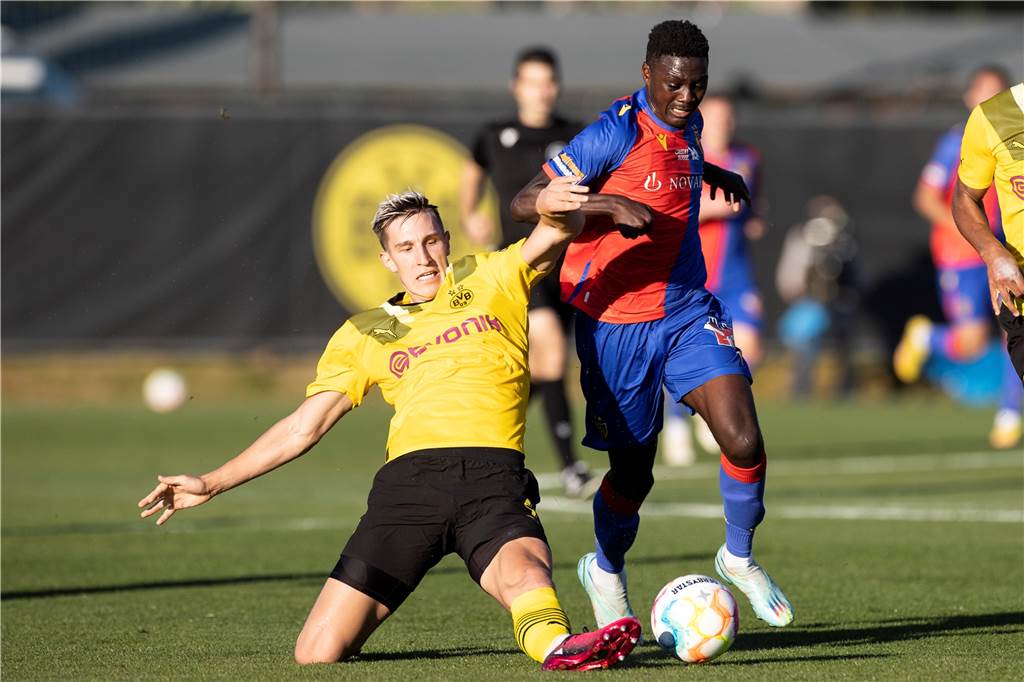 Bilder des BVB-Testspiels gegen den FC Basel.