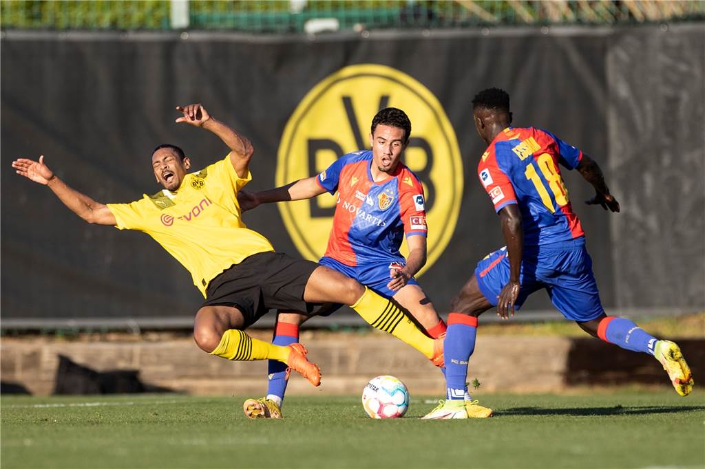 Bilder des BVB-Testspiels gegen den FC Basel.