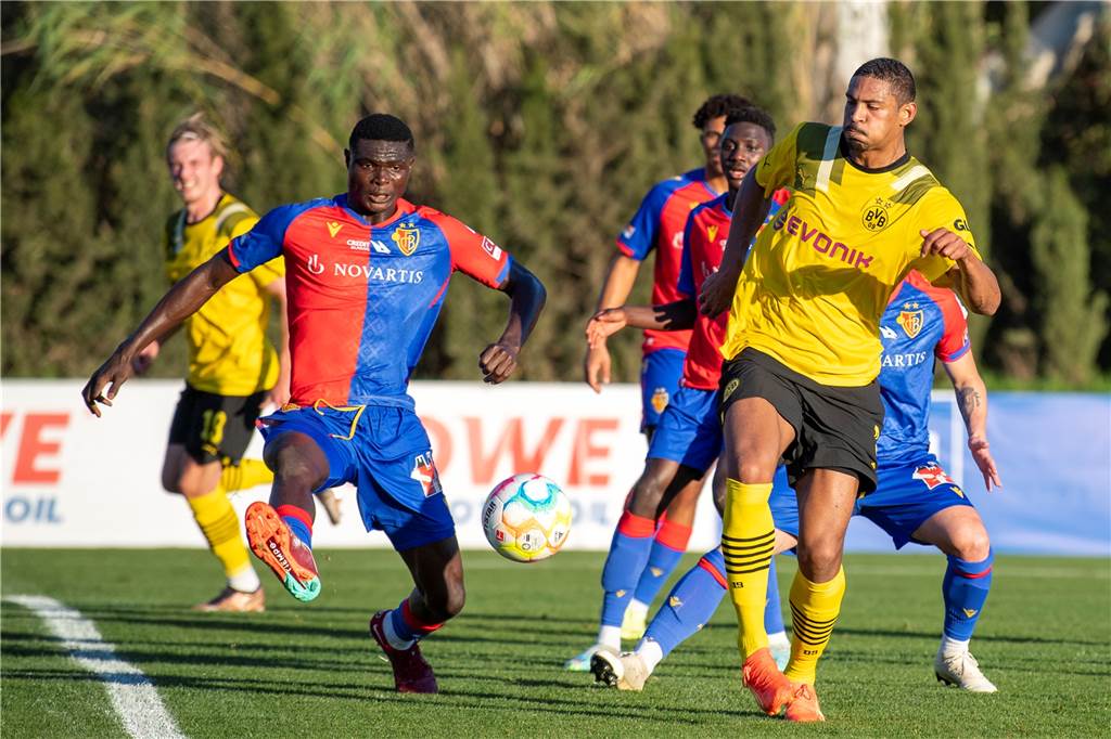 Bilder des BVB-Testspiels gegen den FC Basel.