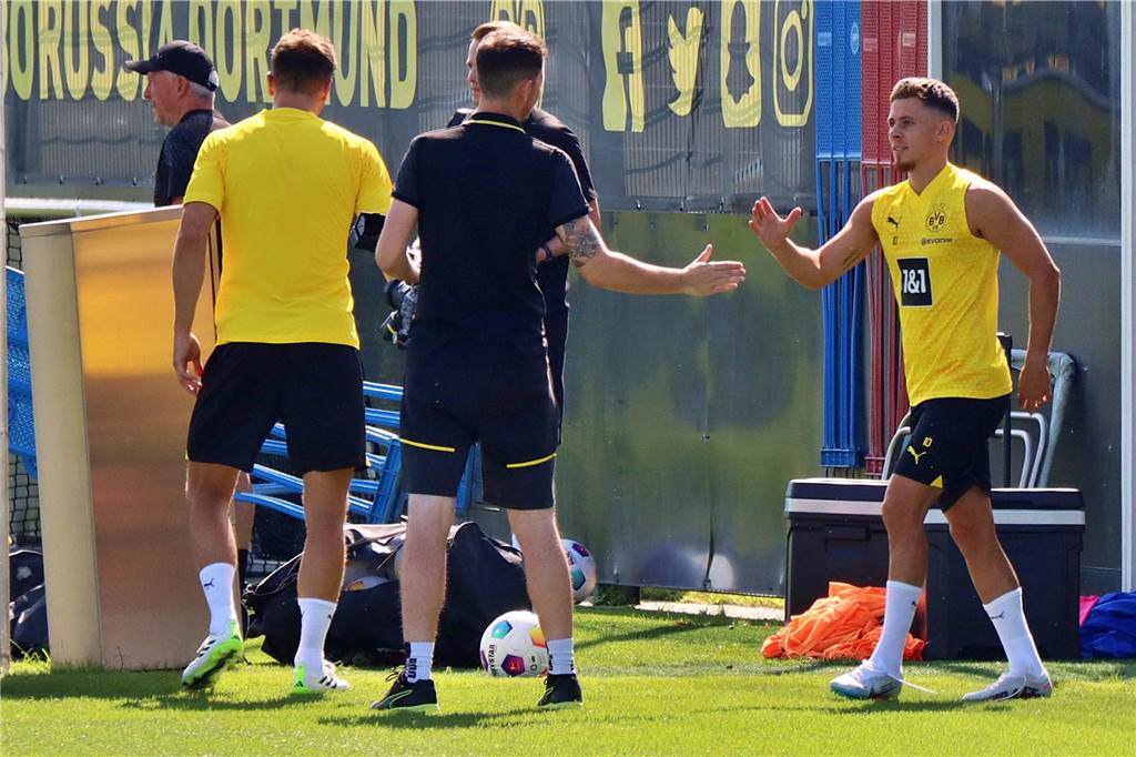 Bilder des BVB-Trainings am 11. Juli.
