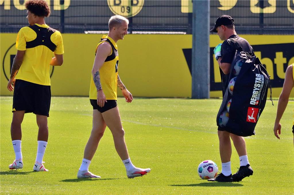 Bilder des BVB-Trainings am 11. Juli.