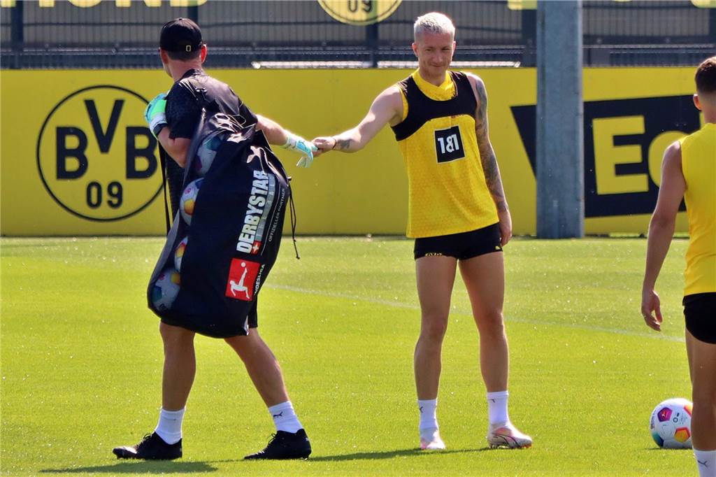 Bilder des BVB-Trainings am 11. Juli.