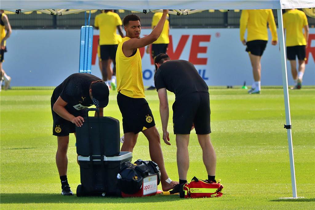 Bilder des BVB-Trainings am 11. Juli.