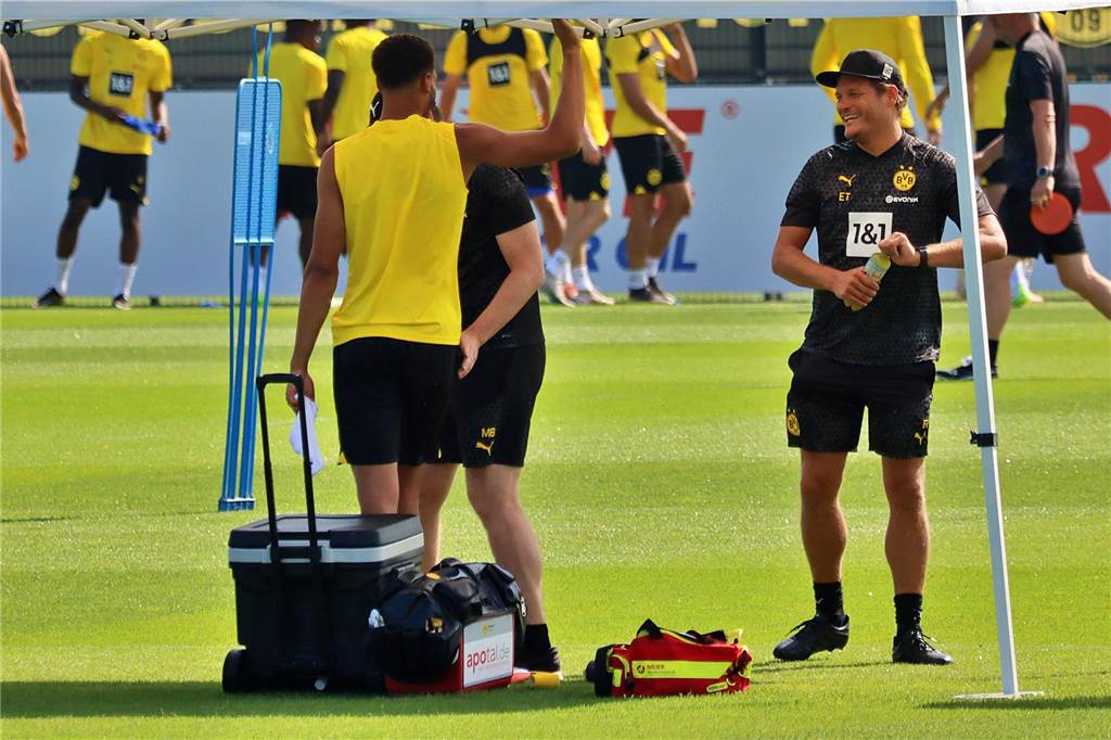 Bilder des BVB-Trainings am 11. Juli.