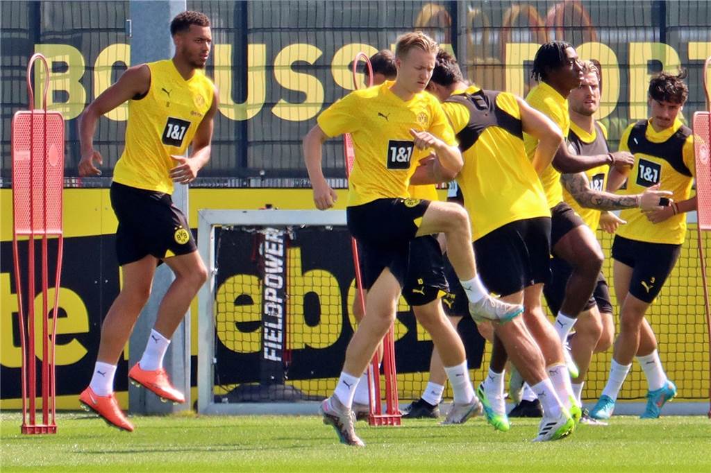 Bilder des BVB-Trainings am 11. Juli.