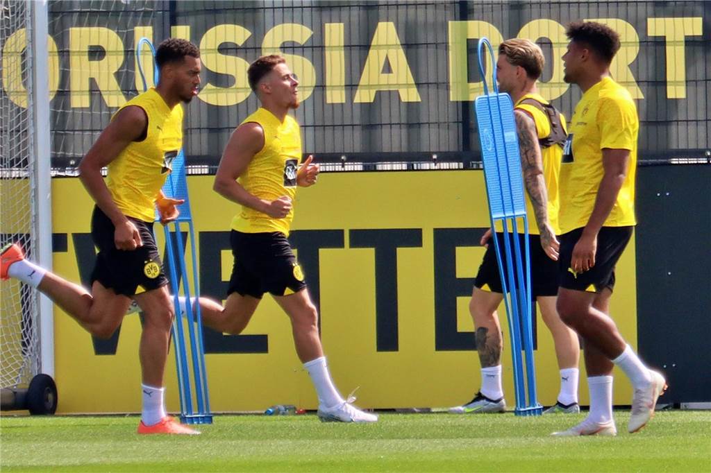 Bilder des BVB-Trainings am 11. Juli.