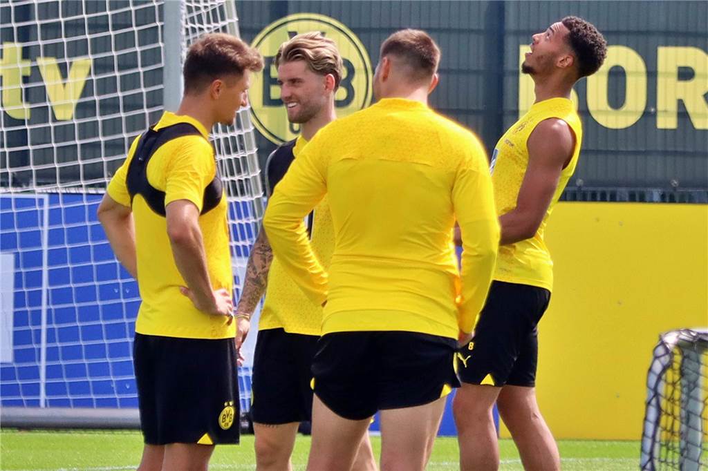 Bilder des BVB-Trainings am 11. Juli.
