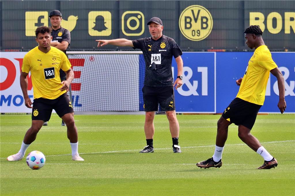 Bilder des BVB-Trainings am 11. Juli.