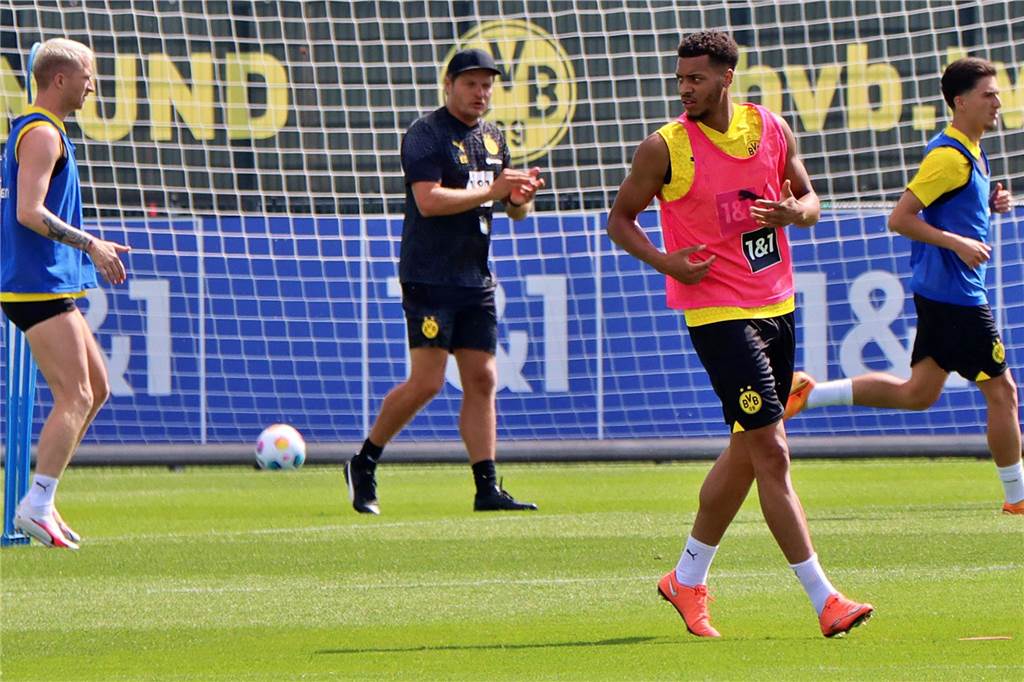 Bilder des BVB-Trainings am 11. Juli.