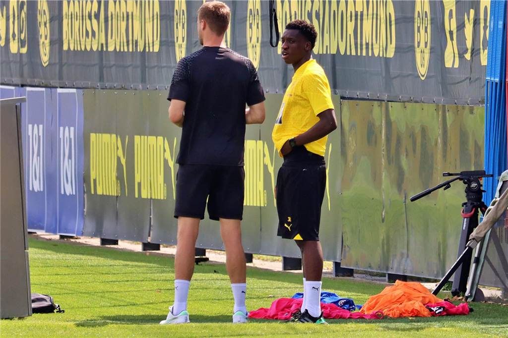 Bilder des BVB-Trainings am 11. Juli.