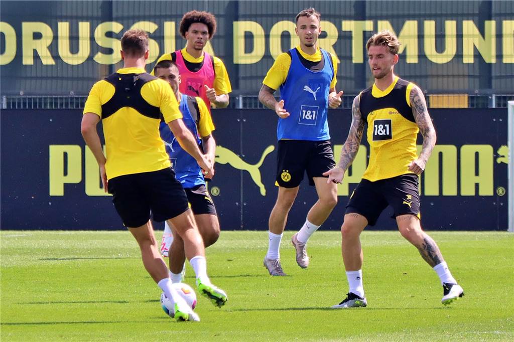 Bilder des BVB-Trainings am 11. Juli.