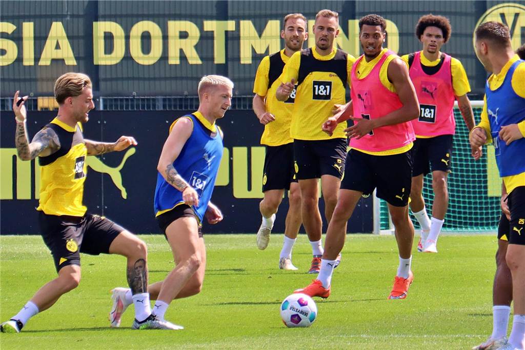 Bilder des BVB-Trainings am 11. Juli.