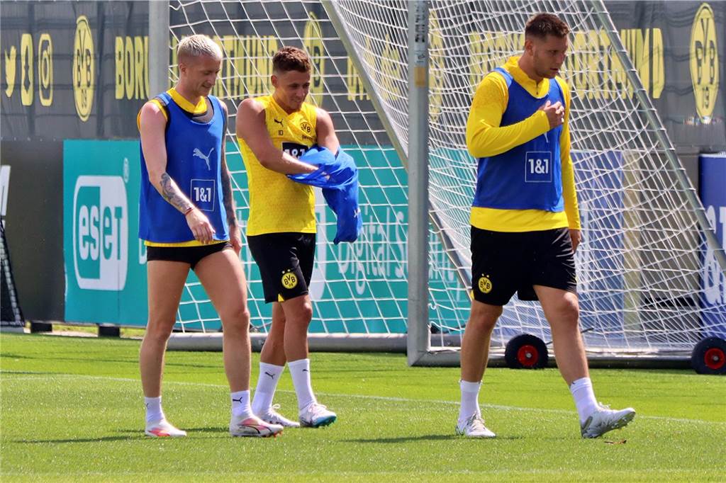 Bilder des BVB-Trainings am 11. Juli.